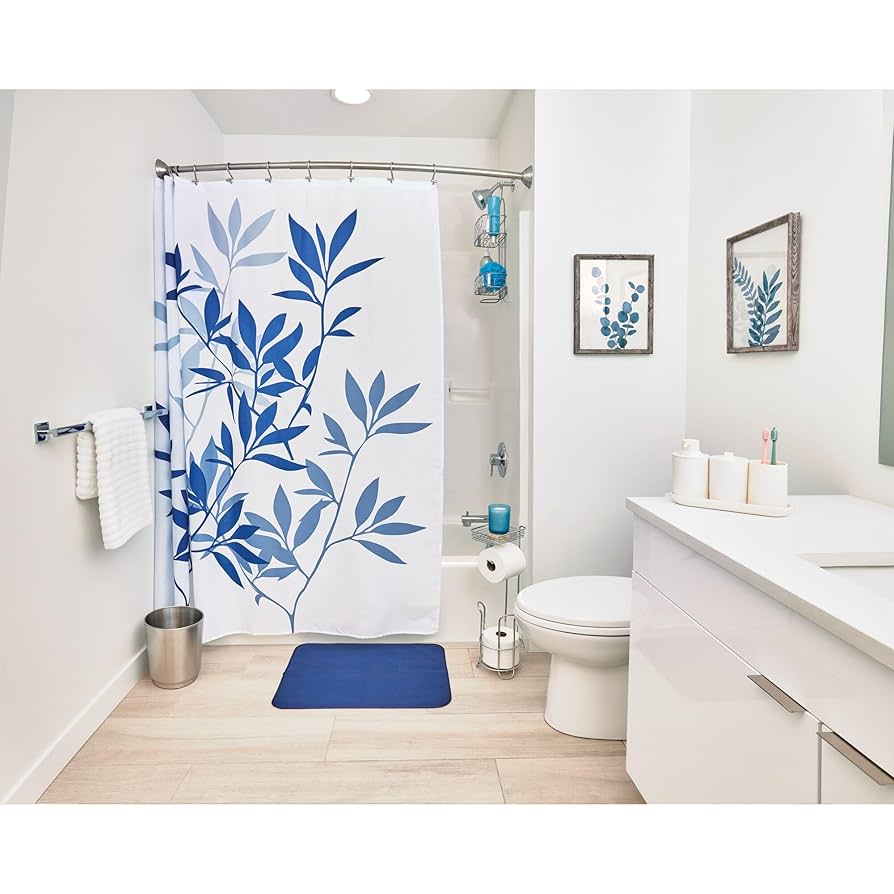 interDesign 縦型 突っ張り棒 伸縮棒 シャワー コーナー バスケット付き York シルバー42676EJ 9n2op2j Amazon｜InterDesign 縦型 突っ張り棒 伸縮棒 シャワー コーナー